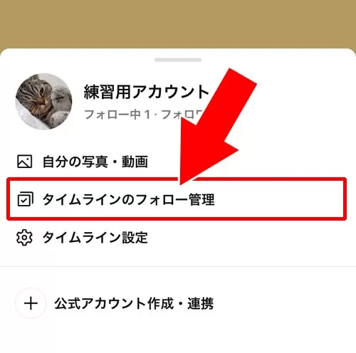 フォローリストから解除する - フォローを解除する方法|LINEのフォロー機能とは?フォローのやり方や解除方法など使い方まとめ