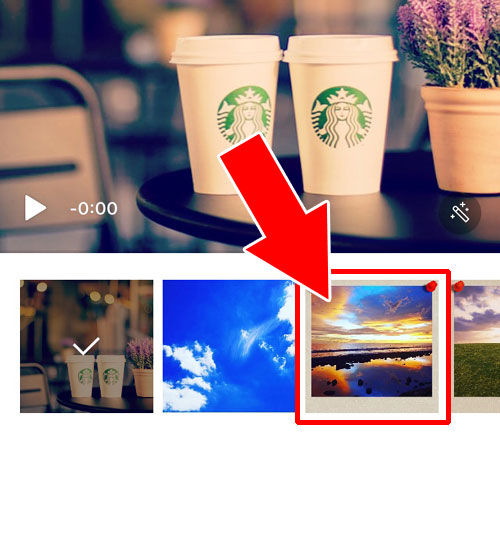 スライドショー動画に設定している画像から個別で削除する方法｜LINEで画像からスライドショー動画を作る機能の使い方まとめ