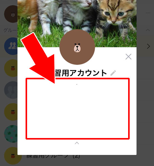空白改行を連続で使うと隠しメッセージができる|LINEのステータスメッセージで空白改行を使って見えなくする方法