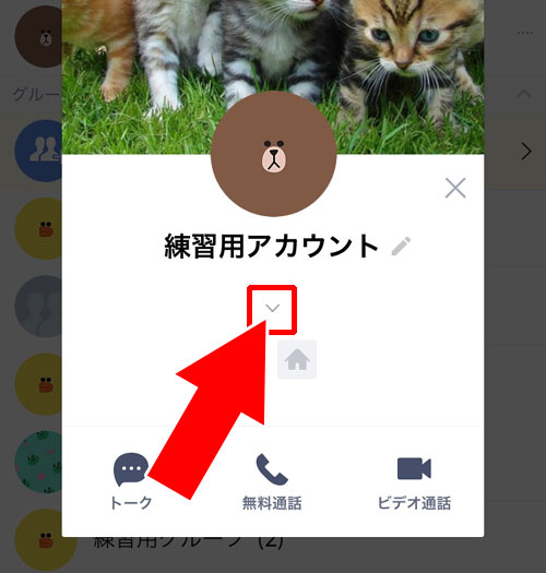 LINEのステータスメッセージで空白改行を使って見えなくする方法