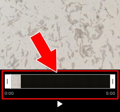 5分以上の動画は投稿前にトリミングで編集|LINEノートで動画を共有!動画の投稿や保存方法など使い方まとめ