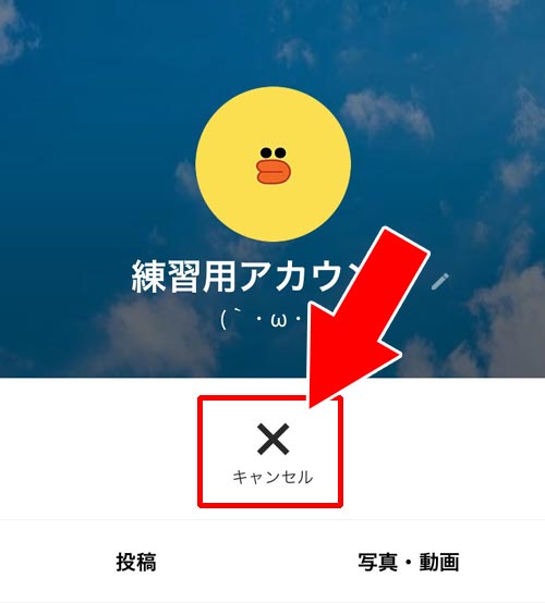 相手のプロフィール画面から招待をキャンセルする|LINEでグループ招待のキャンセル方法!間違えて取り消しても再招待できます